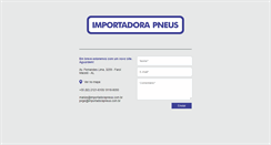 Desktop Screenshot of importadorapneus.com.br