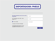 Tablet Screenshot of importadorapneus.com.br